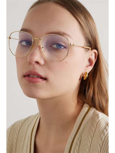 gucci eye glasses hexagonal|Gucci eye glasses for women.